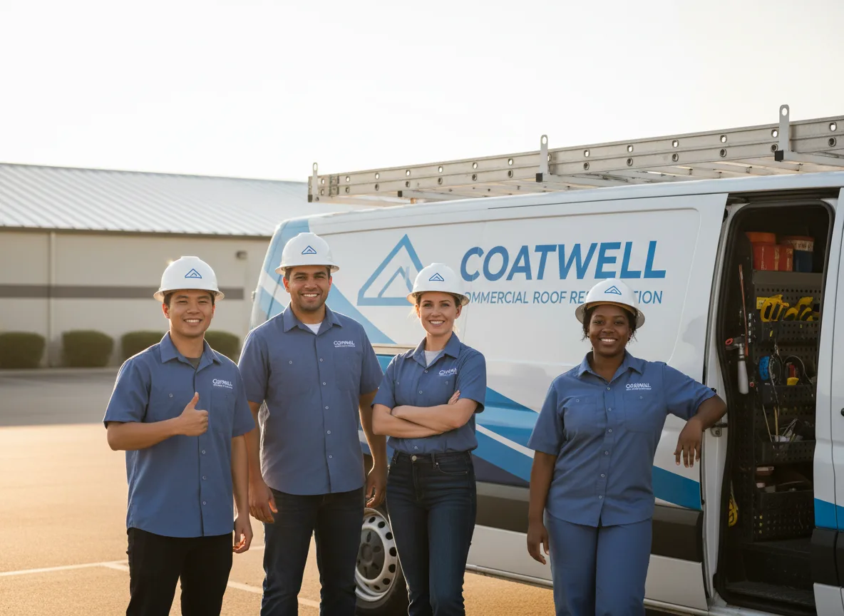 Commercial roof coating company in Midway, GA